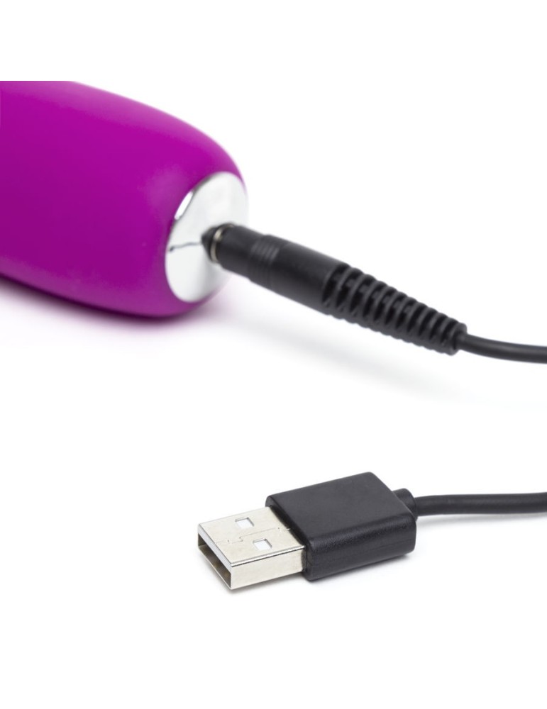 vibromasseur fin lilas réaliste happy rabbit_2