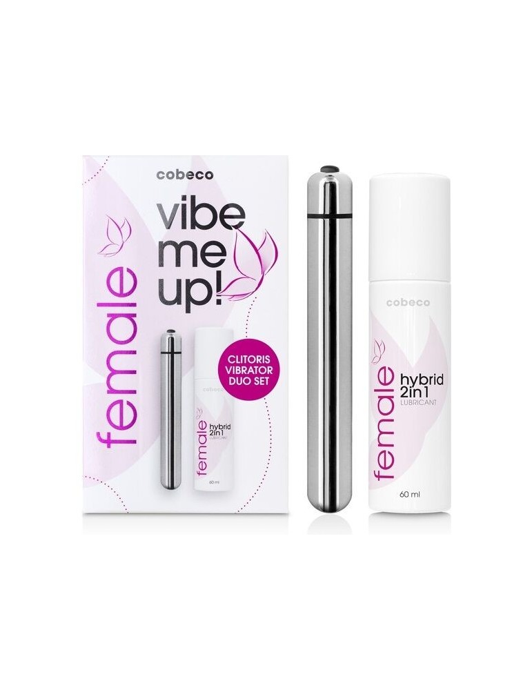 vibromasseur vibe me up duo femelle cobeco pharma (60 ml)