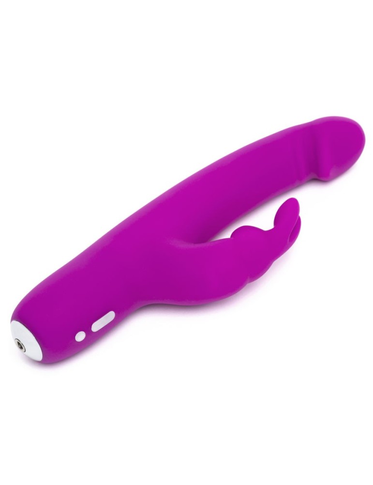 vibromasseur fin lilas réaliste happy rabbit_3