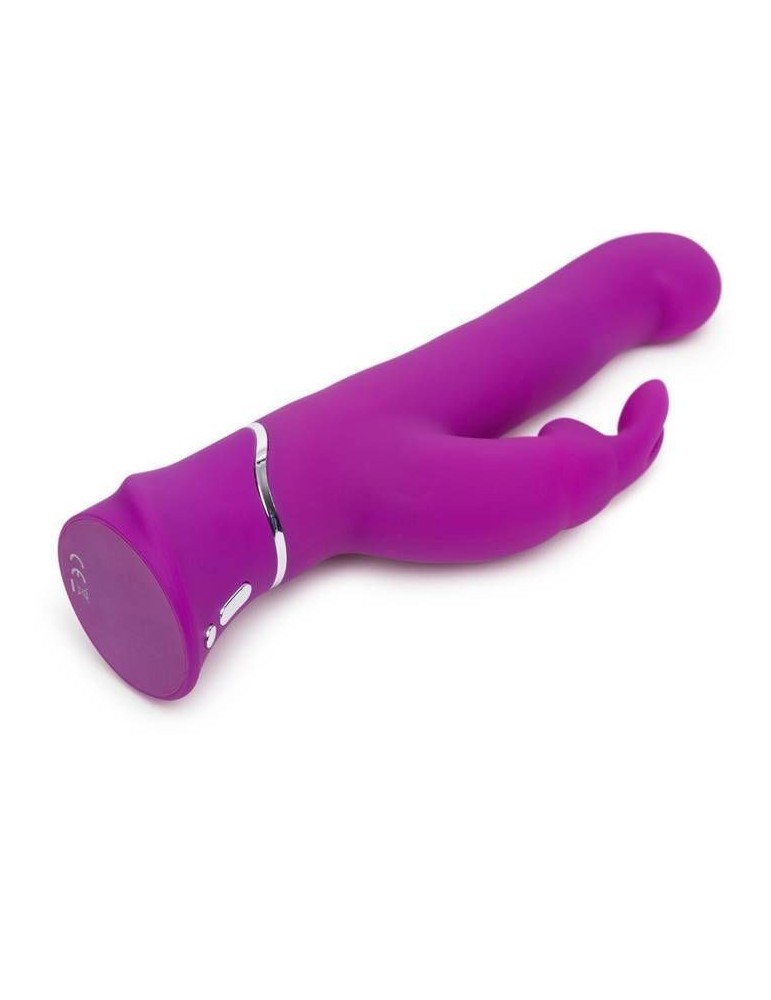 vibromasseur happy rabbit avec boules de point g lilas_2