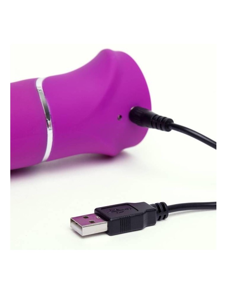 vibromasseur happy rabbit avec boules de point g lilas_4