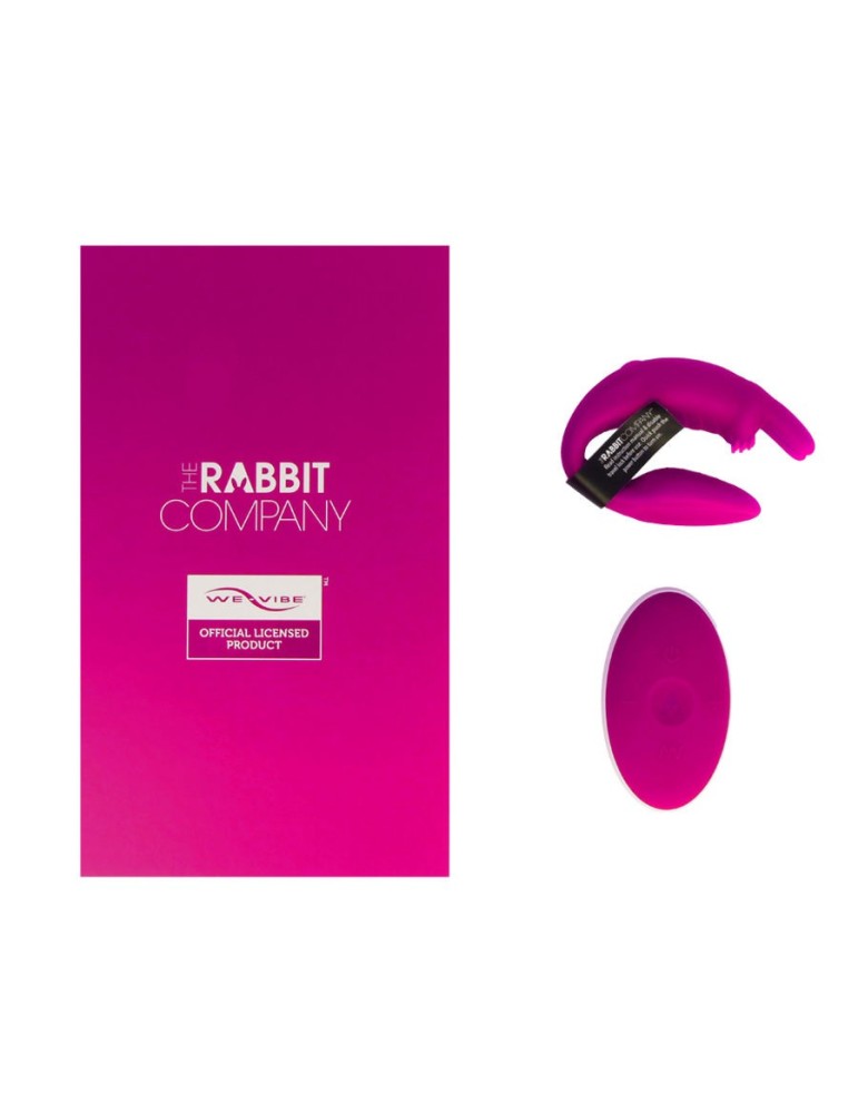rabbit télécommandé coubles de we vibe rose_4