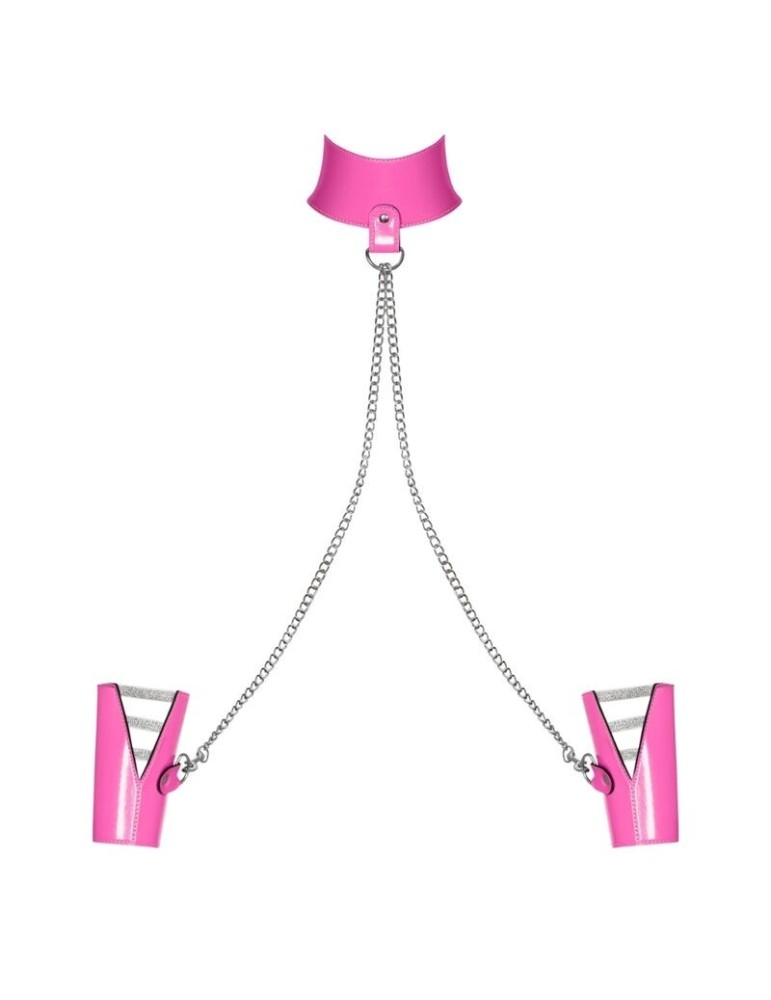 obsessive - lollypopy set menottes et tour de cou taille unique_4