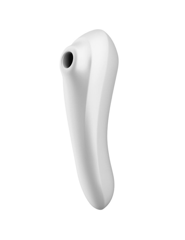 satisfyer double plaisir air pulsé blanc