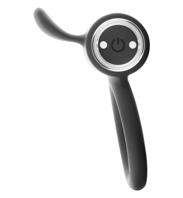 anneau rechargeable cameron noir et argent 10v argent_3