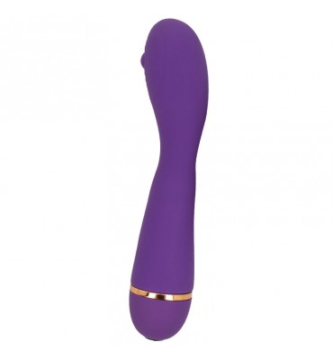 Vibromasseur flexible en silicone 20 modes vibrant violets