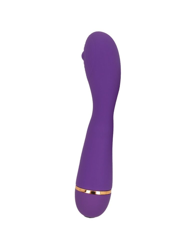 vibromasseur flexible en silicone 20 modes vibrant violets