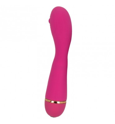 vibromasseur flexible en silicone 20 modes vibrant rose
