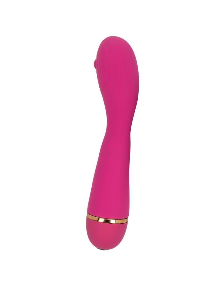 vibromasseur flexible en silicone 20 modes vibrant rose
