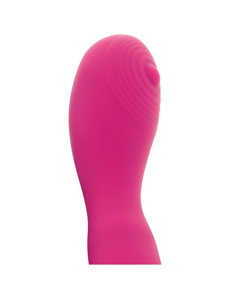 vibromasseur flexible en silicone 20 modes vibrant rose_2