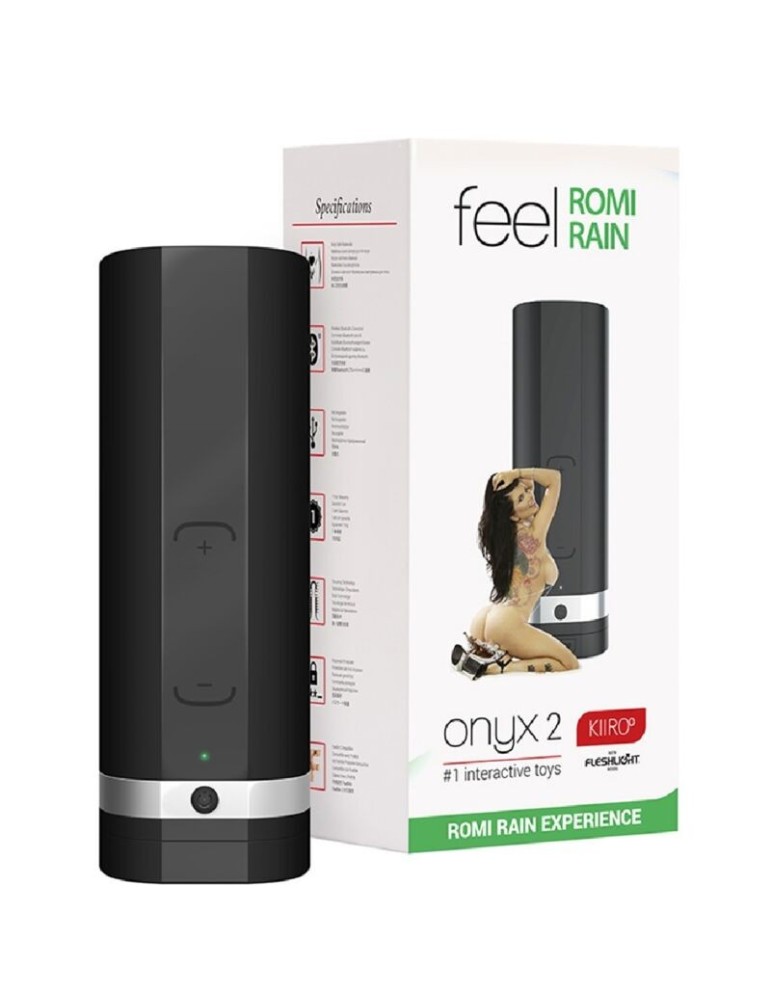 kiiroo onyx + masturbateur télédildonique romi rain experience
