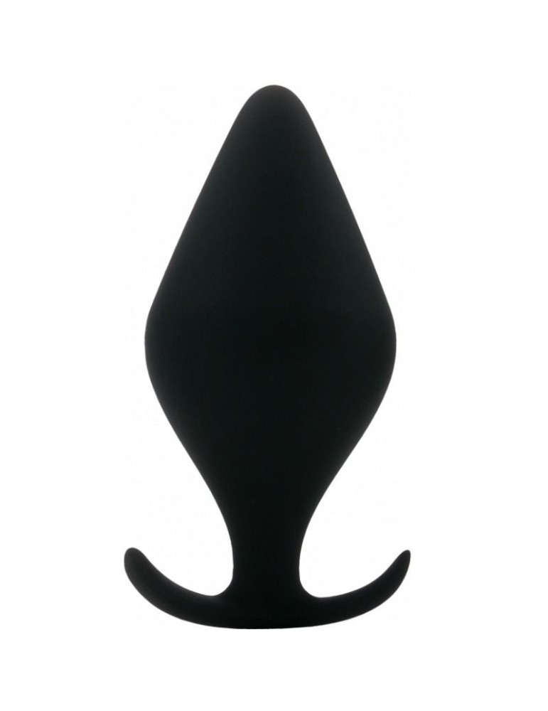 coups jouets gros plug anal avec poignée noire
