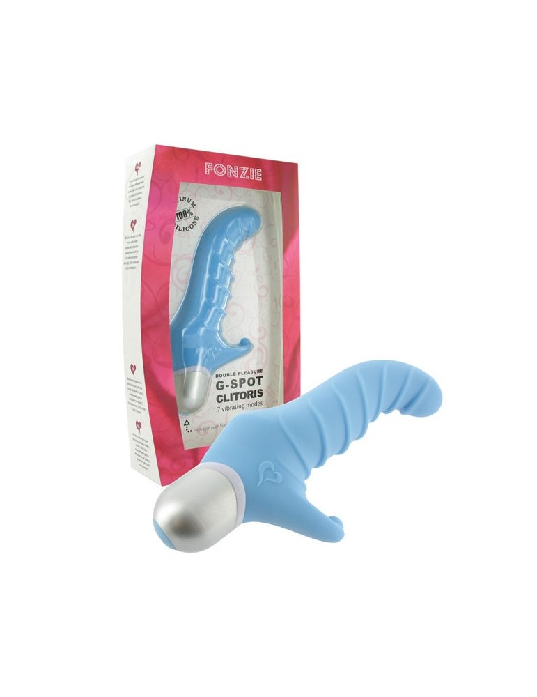 vibromasseur point g feelztoys fonzie blue.