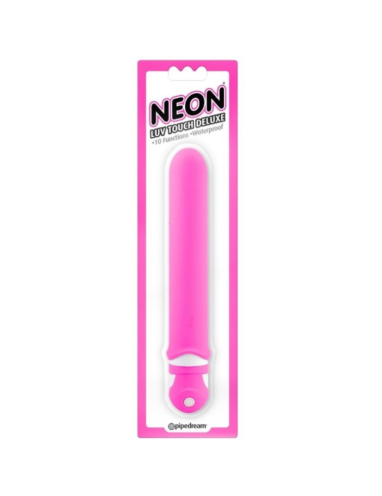 neon luv touch deluxe vibromasseur rose
