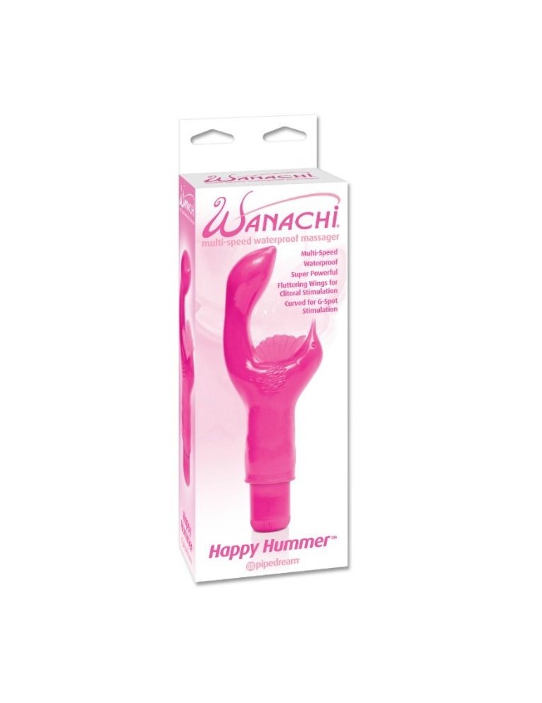 vibromasseur wanachi happy hummer rose