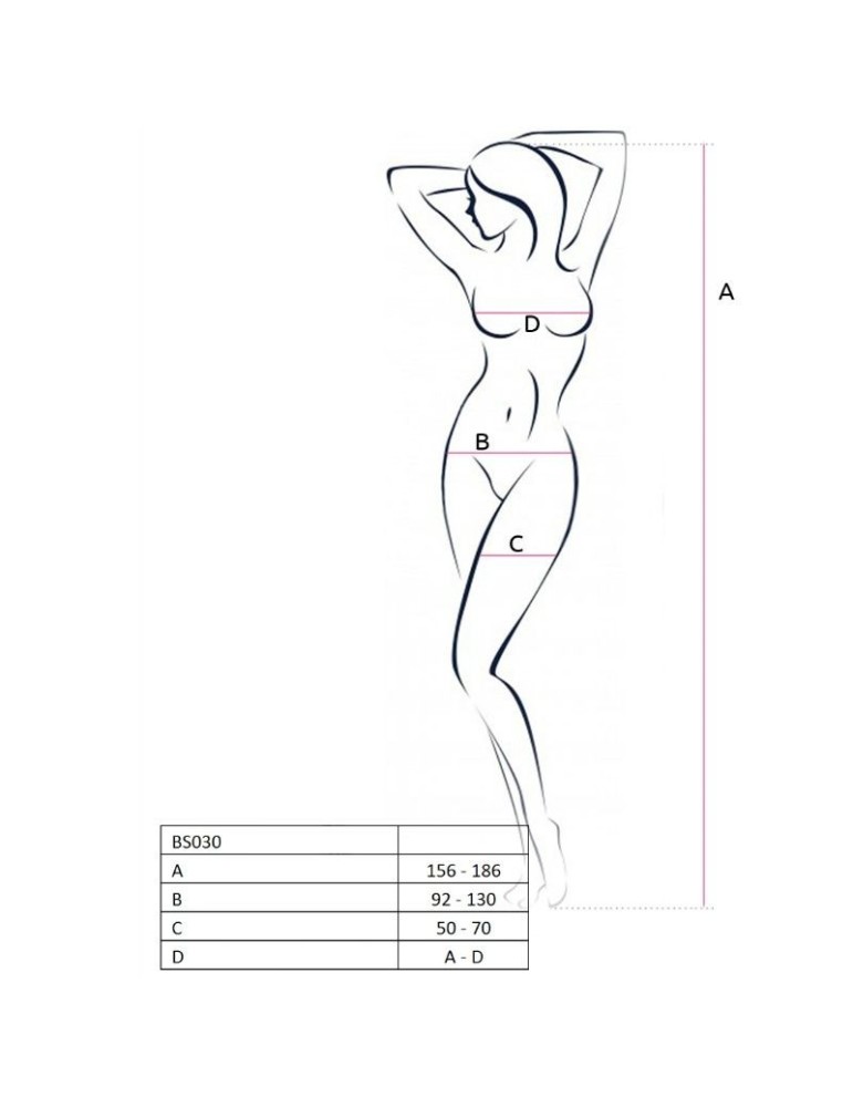 passion femme bs030 bodystocking blanc taille unique_2