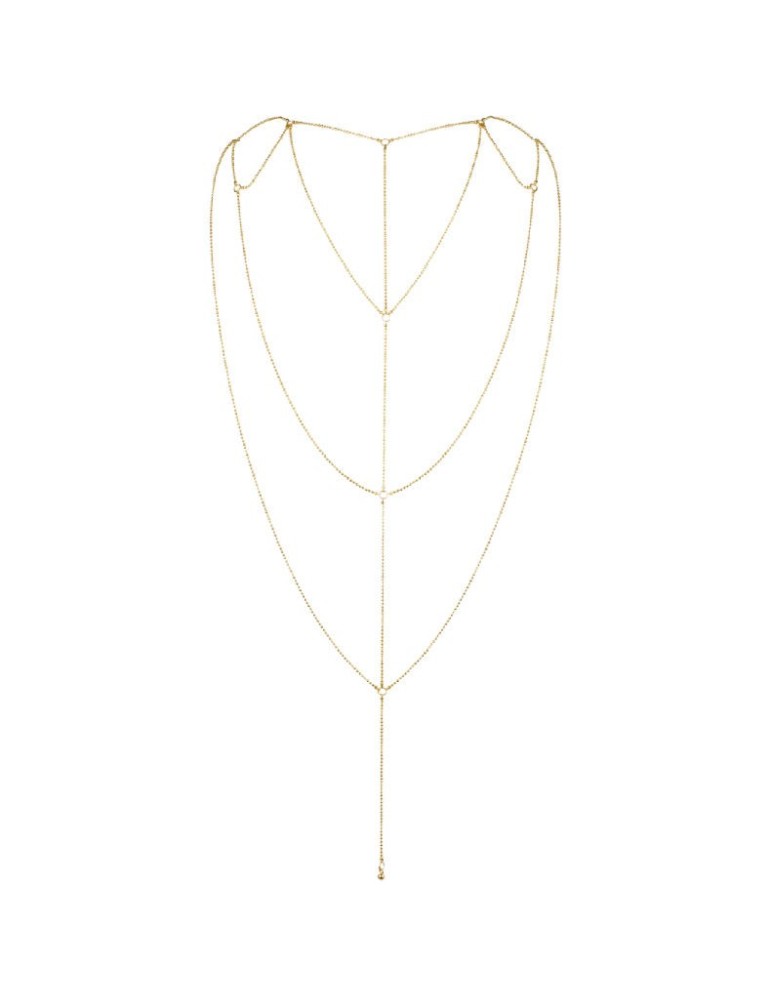 magnifier les chaînes métalliques pour le dos et le décolleté - or_3