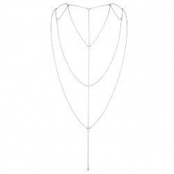 magnifier les chaînes métalliques pour le dos et le décolleté argent_3