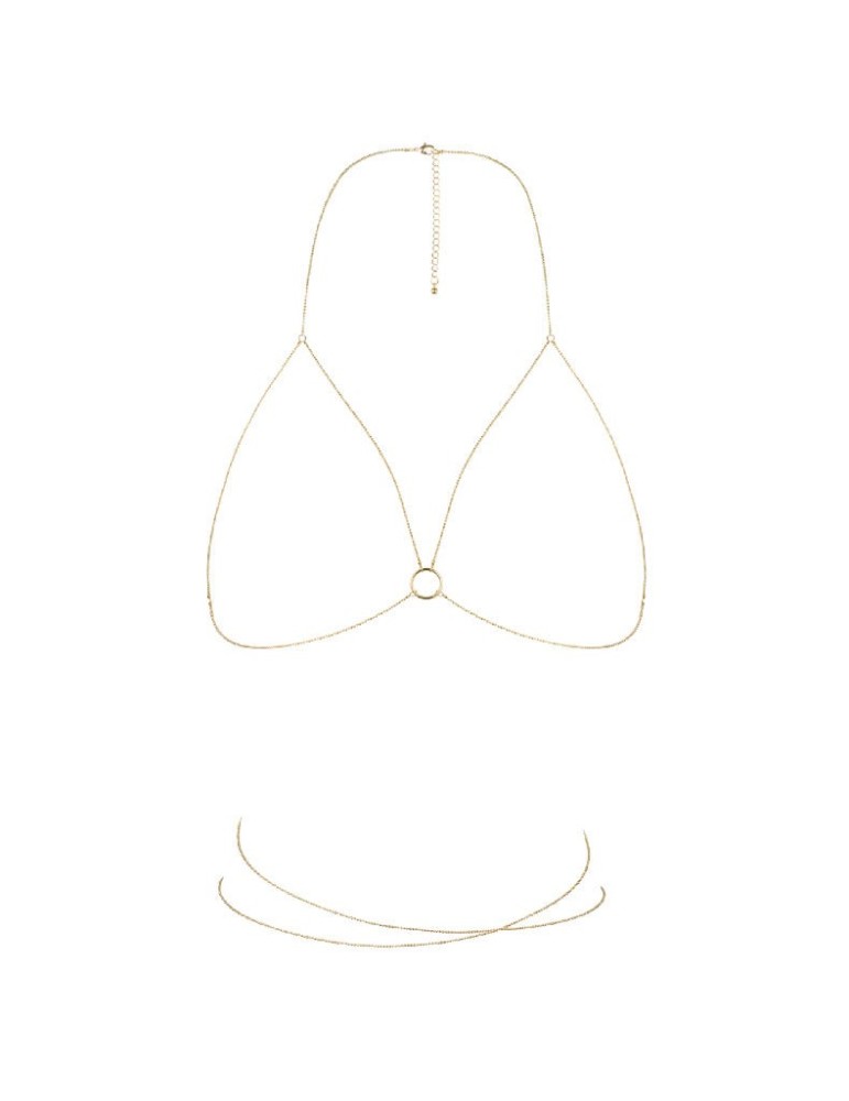 magnifique soutien-gorge chaîne doré métallisé_2