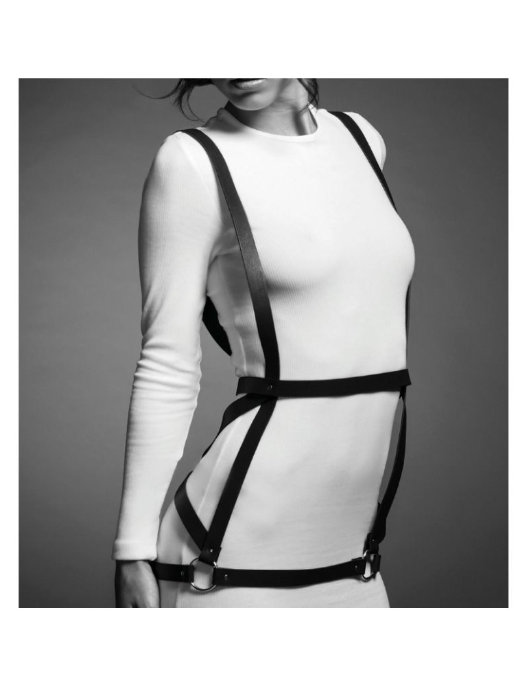 harnais forme robe labyrinthe bijoux indiscrets - noir_2