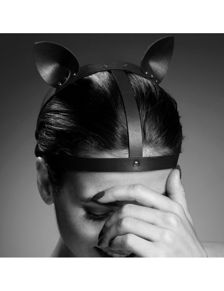 accessoire labyrinthe bijoux indiscrets avec oreilles de chat marron