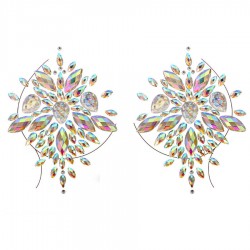 leg avenue 003 accessoire de bouclier de mamelon de bijou adhésif