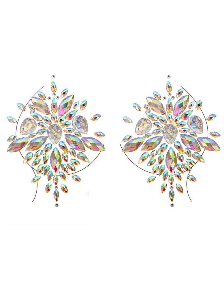 leg avenue 003 accessoire de bouclier de mamelon de bijou adhésif