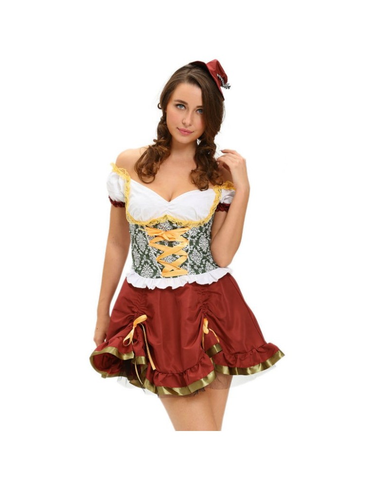 costume de reine octoberfest taille m_2