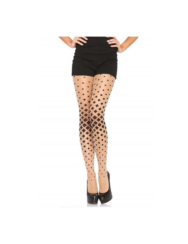 leg avenue bas nude tissé