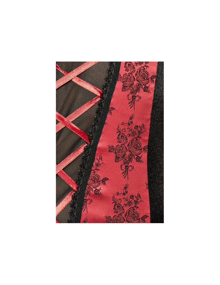 corset passion rumba noir et rouge_2