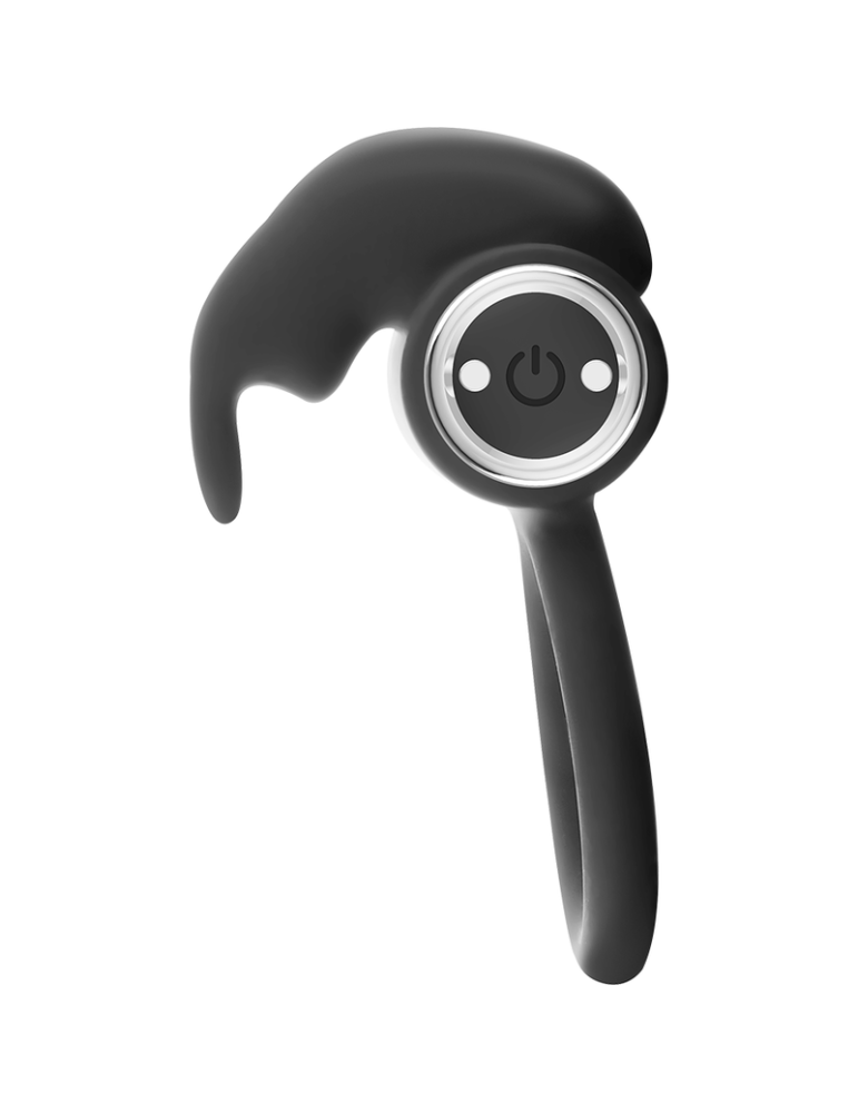 anneau rechargeable burton noir et argent 10 modes vibrant_5