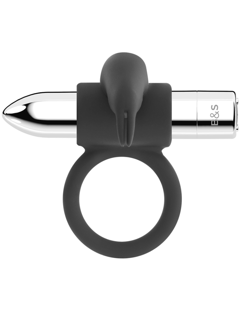 anneau rechargeable burton noir et argent 10 modes vibrant_6