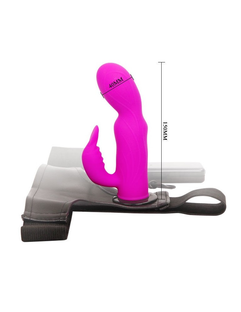 harnais ultra double vibration lilas_7