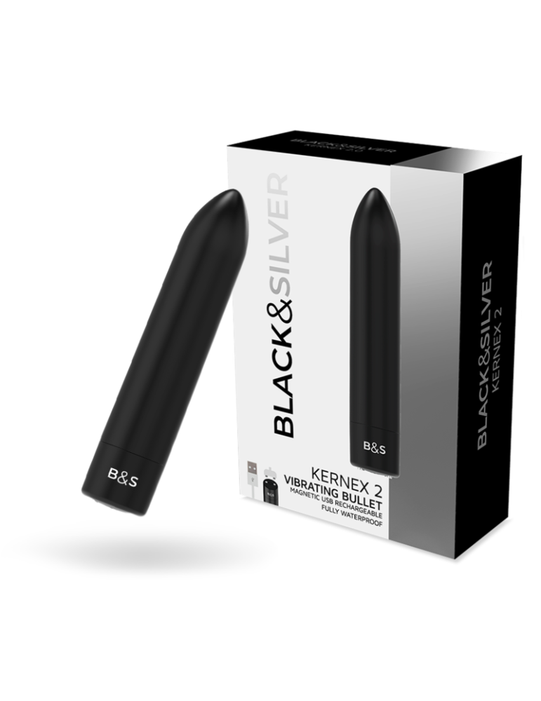 balle vibrante noire et argentée kernex 2 noir