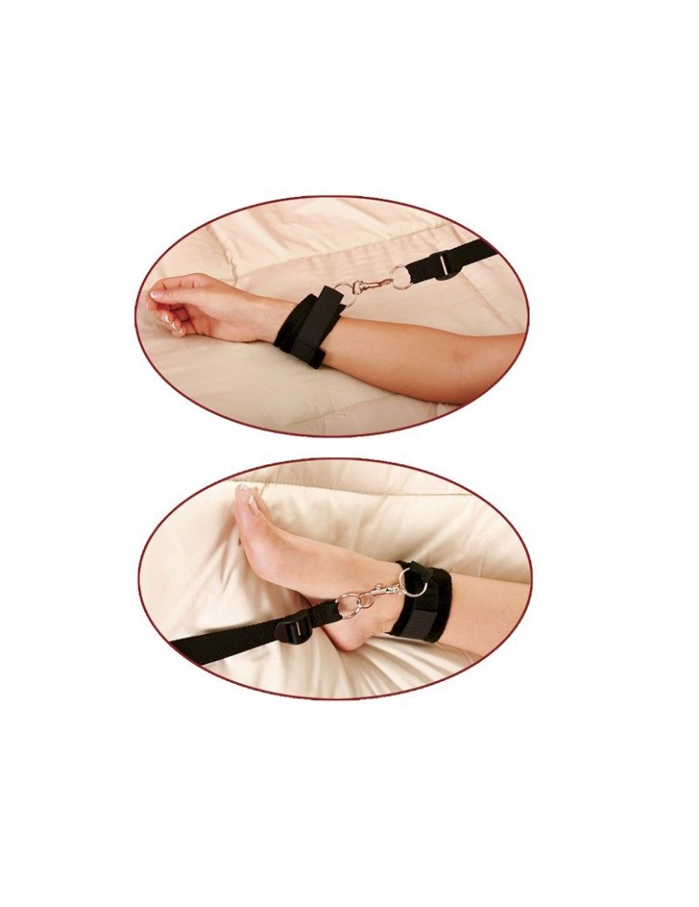 kit de fantaisie fétiche cravates pour le lit_4