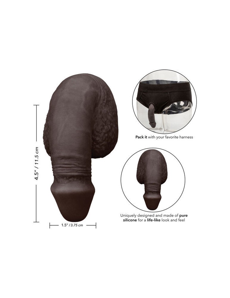 emballage pénis silicone pénis 12.75cm noir_2