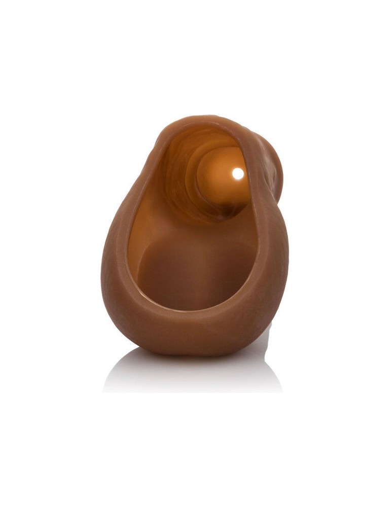 gaine de pénis calex pipi packer brun_2