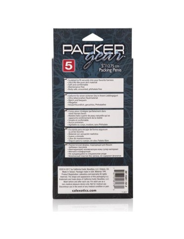 emballage pénis pénis réaliste 14,5 cm marron_5