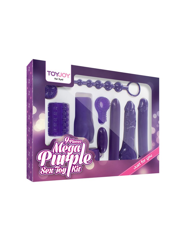 kit de sextoy méga violet juste pour toi