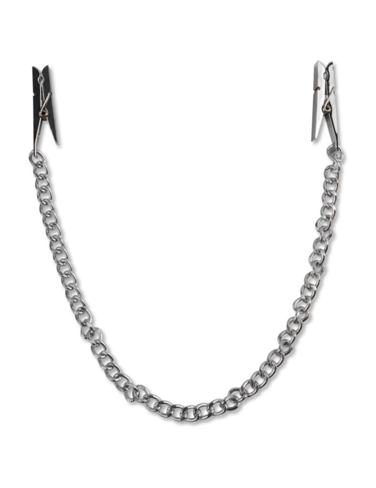 chaîne à tétons en argent série fantastique fétiche