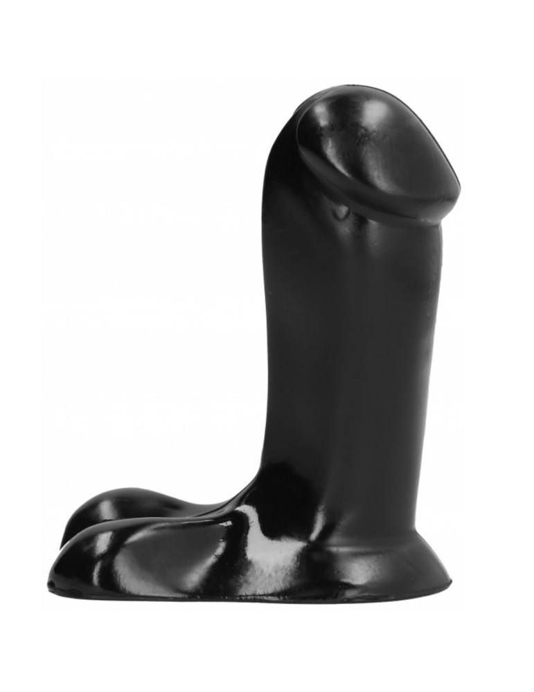 gode réaliste tout noir 14 cm_2
