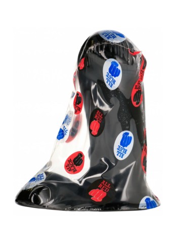 gode réaliste tout noir 14 cm_3