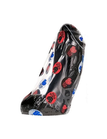 gode réaliste tout noir 18cm_3