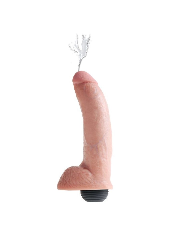 king cock pénis réaliste éjaculateur naturel 22,86 cm_4
