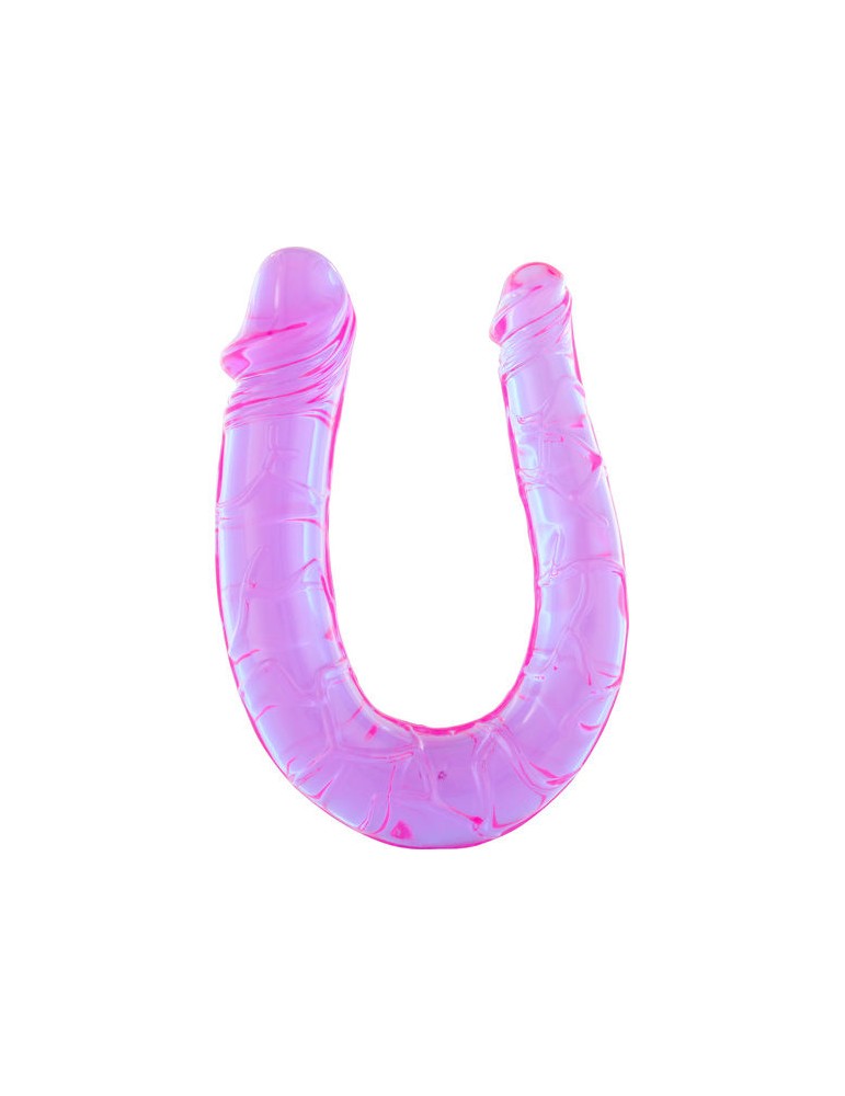 pénis sevencreations avec deux têtes de gelée flexible_2