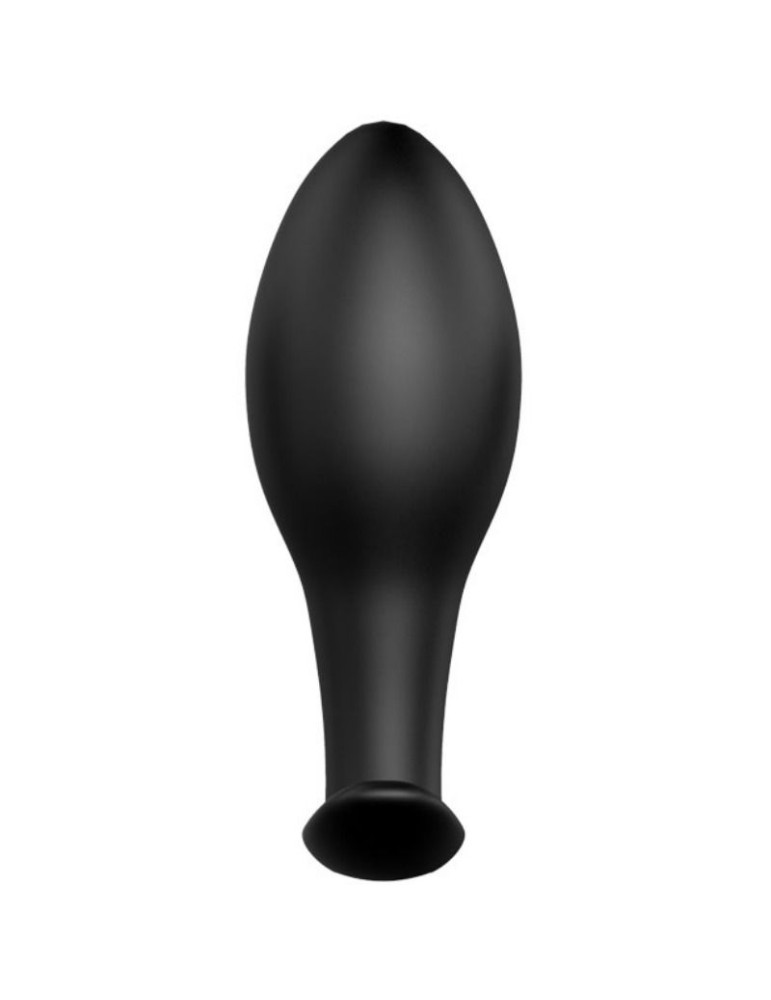 plug anal en silicone pretty love ancre 8,5 cm noir_2