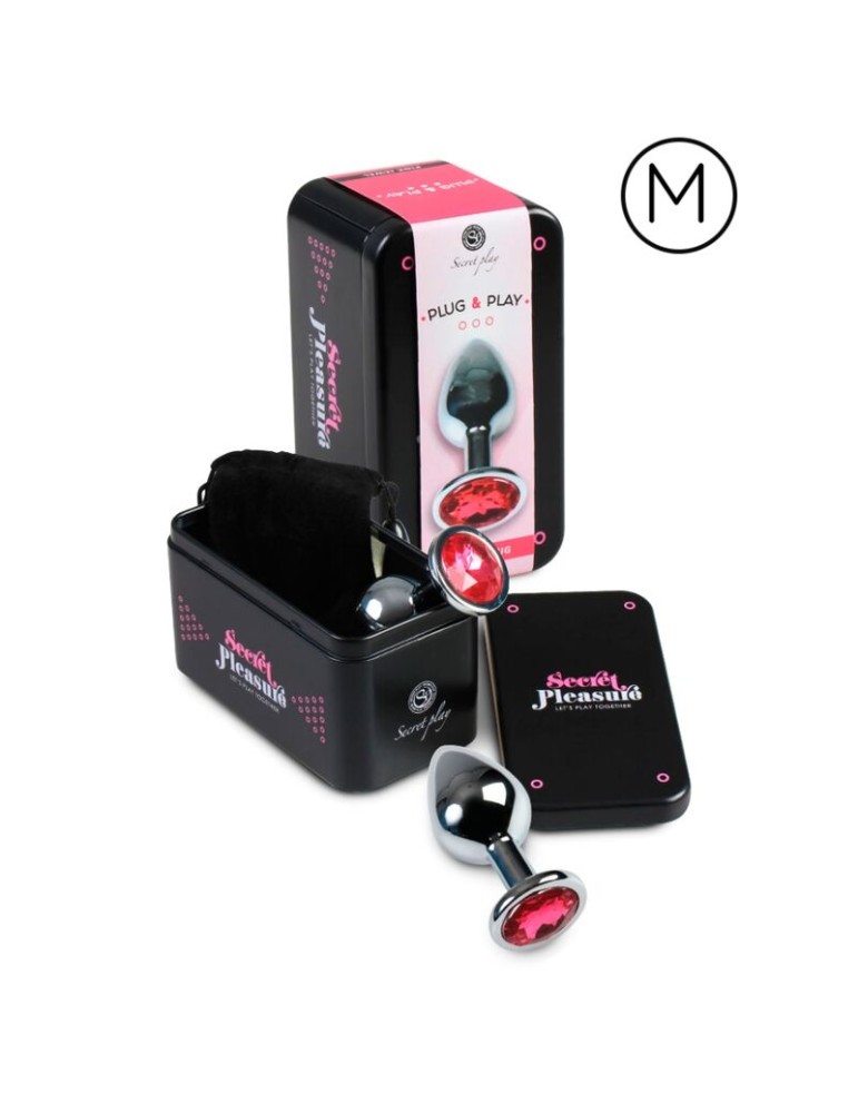 plug anal secretplay fuchsia 8cm_2