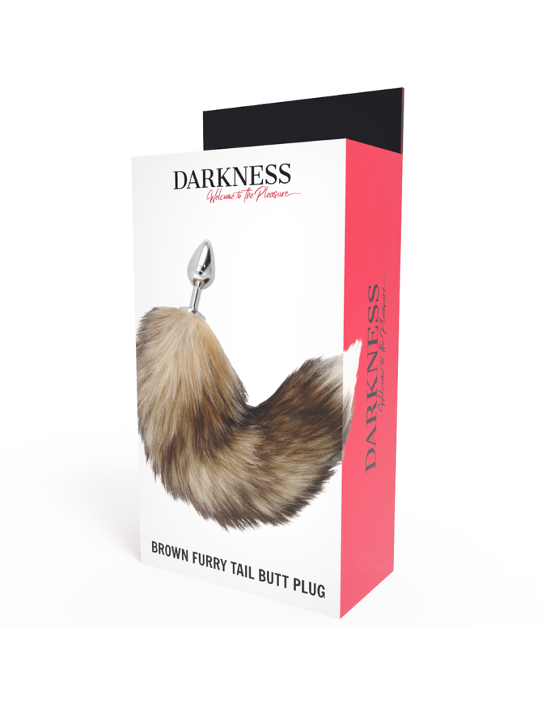 plug anal noir avec queue