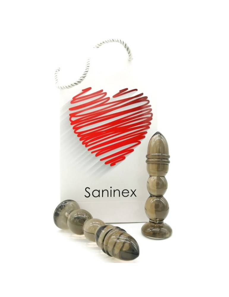 gode plug transparent foncé saninex ravit