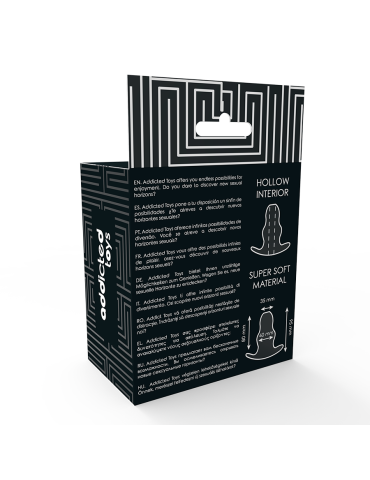 addicted dilatateur anal moyen 9,5 cm - transparent_5